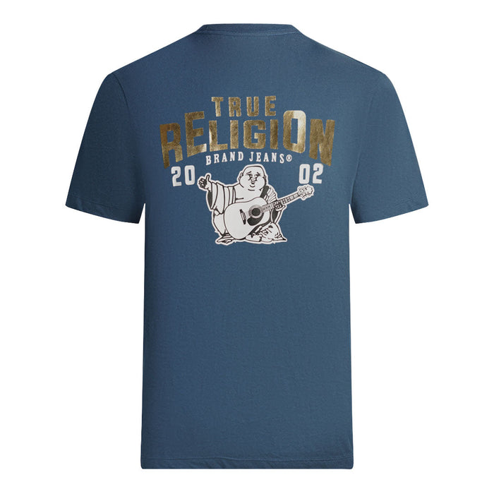 True Religion Mens 106689 T Shirt Blue