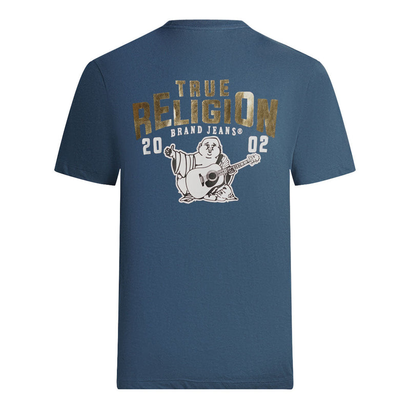 True Religion Mens 106689 T Shirt Blue