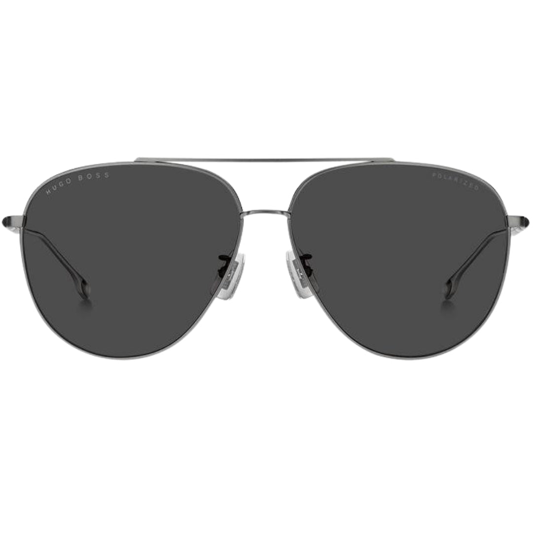 Hugo Boss 1296/F/S R80 M9 Dark Silver Sunglasses 63/13/139