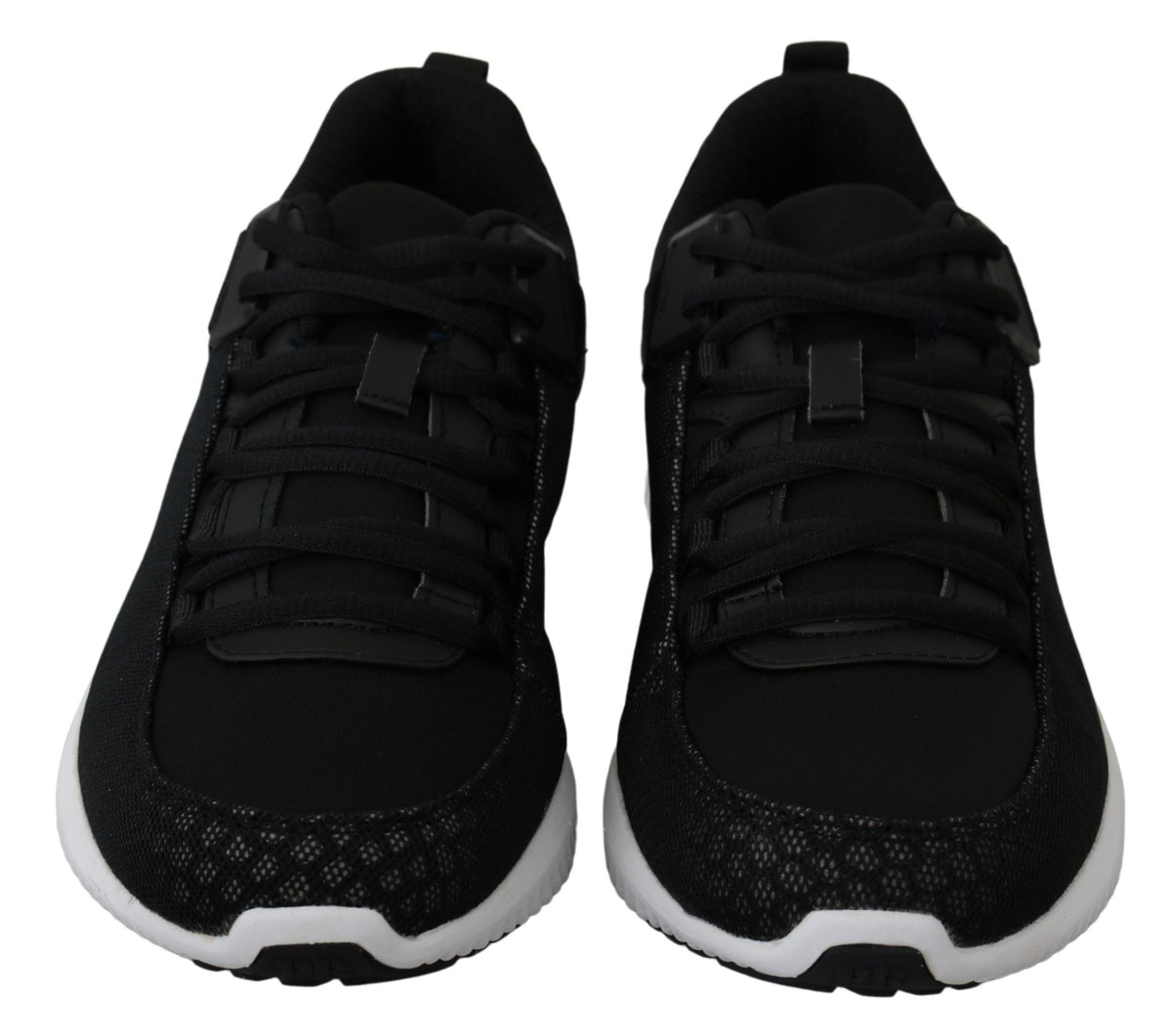 Philipp Plein Elegant Black Casual Sneakers for the Discerning Gentleman