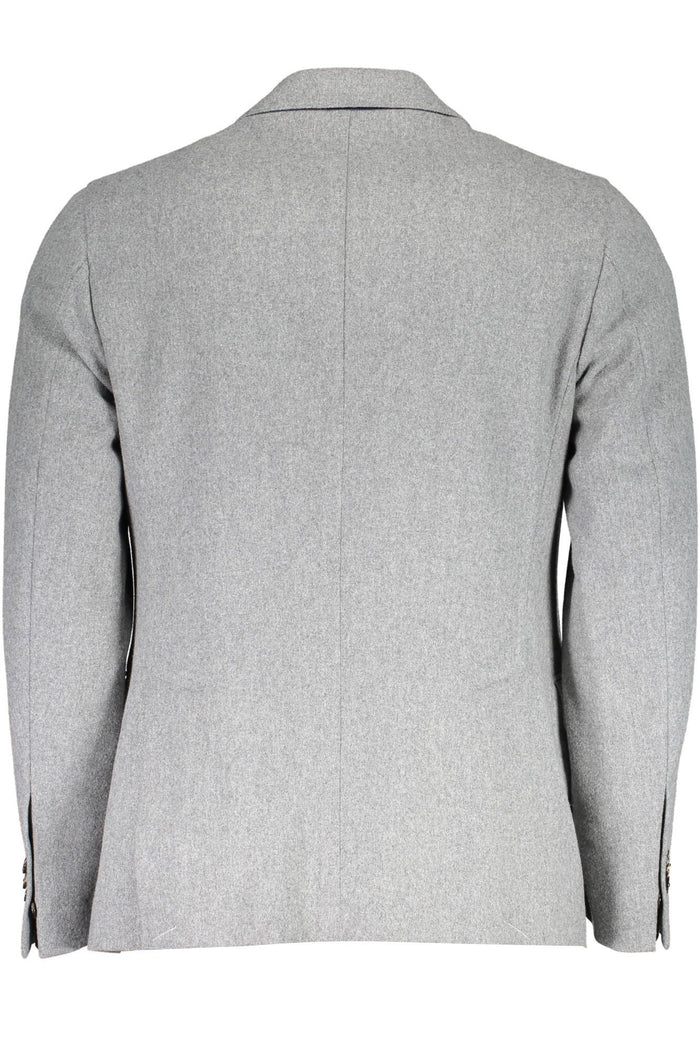 Gant Gray Wool Men Jacket