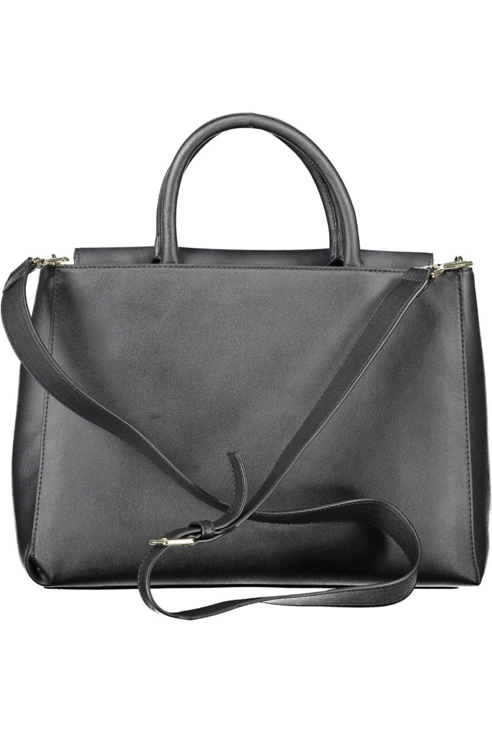 Calvin Klein Elegant Dual-Handle Designer Bag with Logo