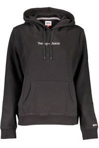 Tommy Hilfiger Chic Hooded Sweatshirt with Embroidered Logo