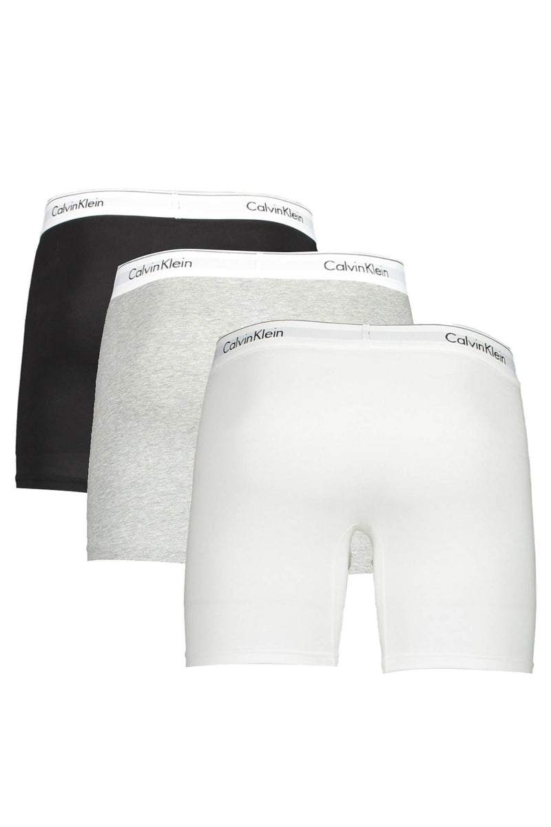 Calvin Klein Gray Cotton Men Brief