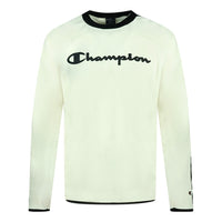 Champion Herren 214771 Ww005 Pullover Weiß