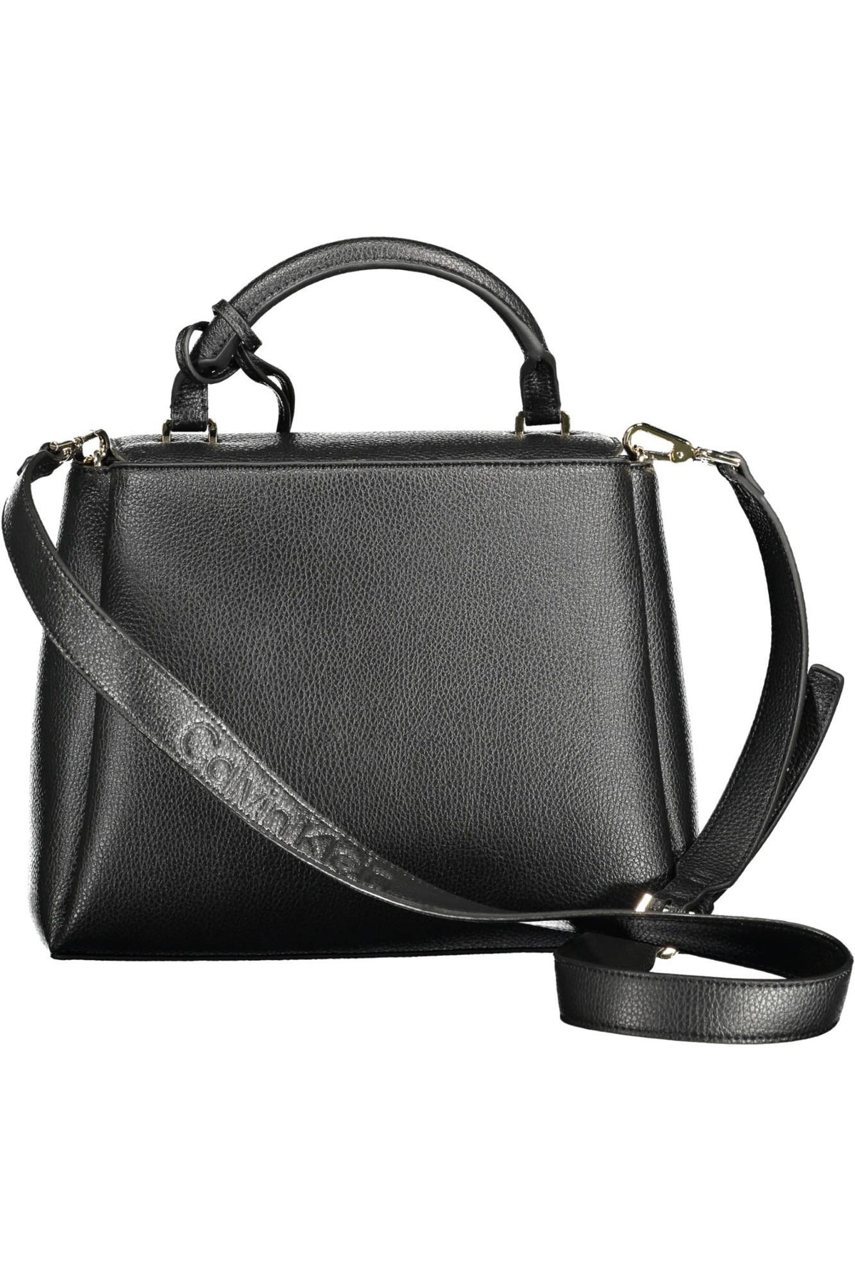 Calvin Klein Black Polyester Women Handbag