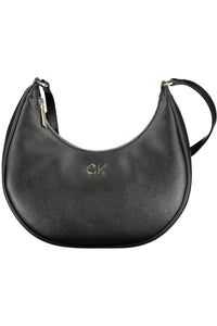 Calvin Klein Elegant Black Recycled Shoulder Bag