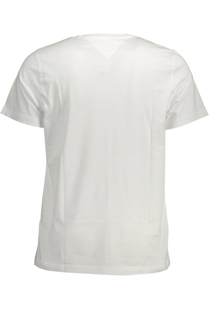 Tommy Hilfiger White Cotton Men TShirt