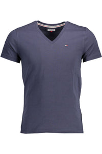 Tommy Hilfiger Blue Cotton Men TShirt