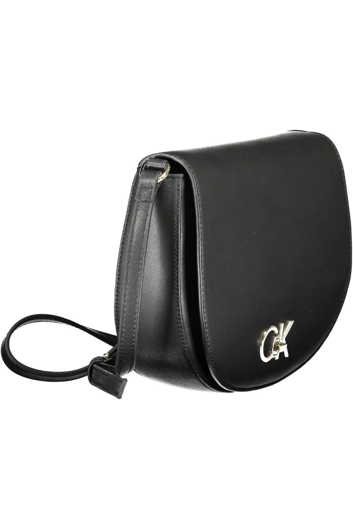 Calvin Klein Elegant Twist Lock Adjustable Shoulder Bag