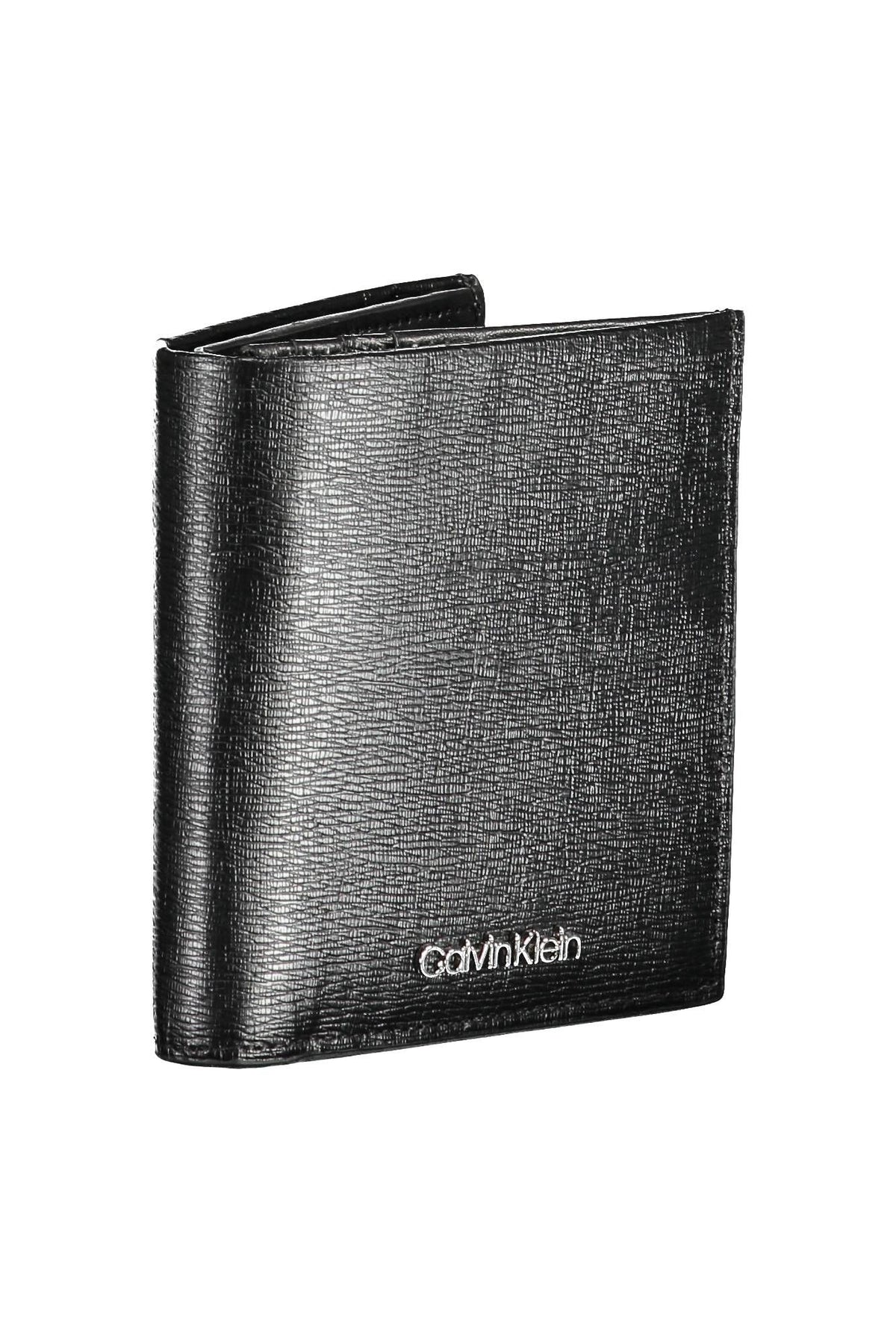 Calvin Klein Black Leather Mens Wallet