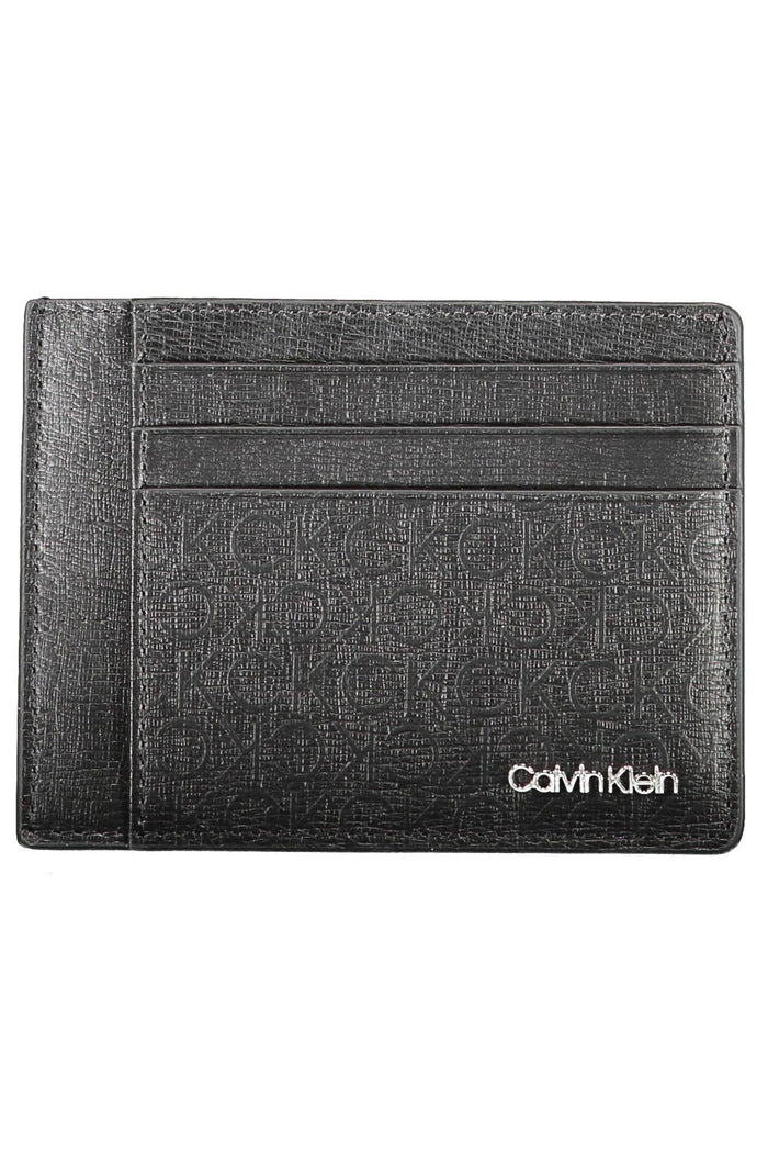 Calvin Klein Black Polyester Men Wallet