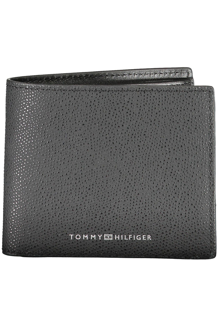 Tommy Hilfiger Black Polyethylene Mens Wallet