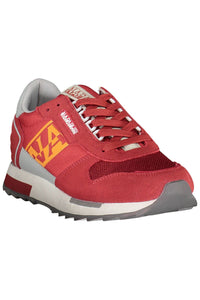 Napapijri Red Polyester Men Sneaker