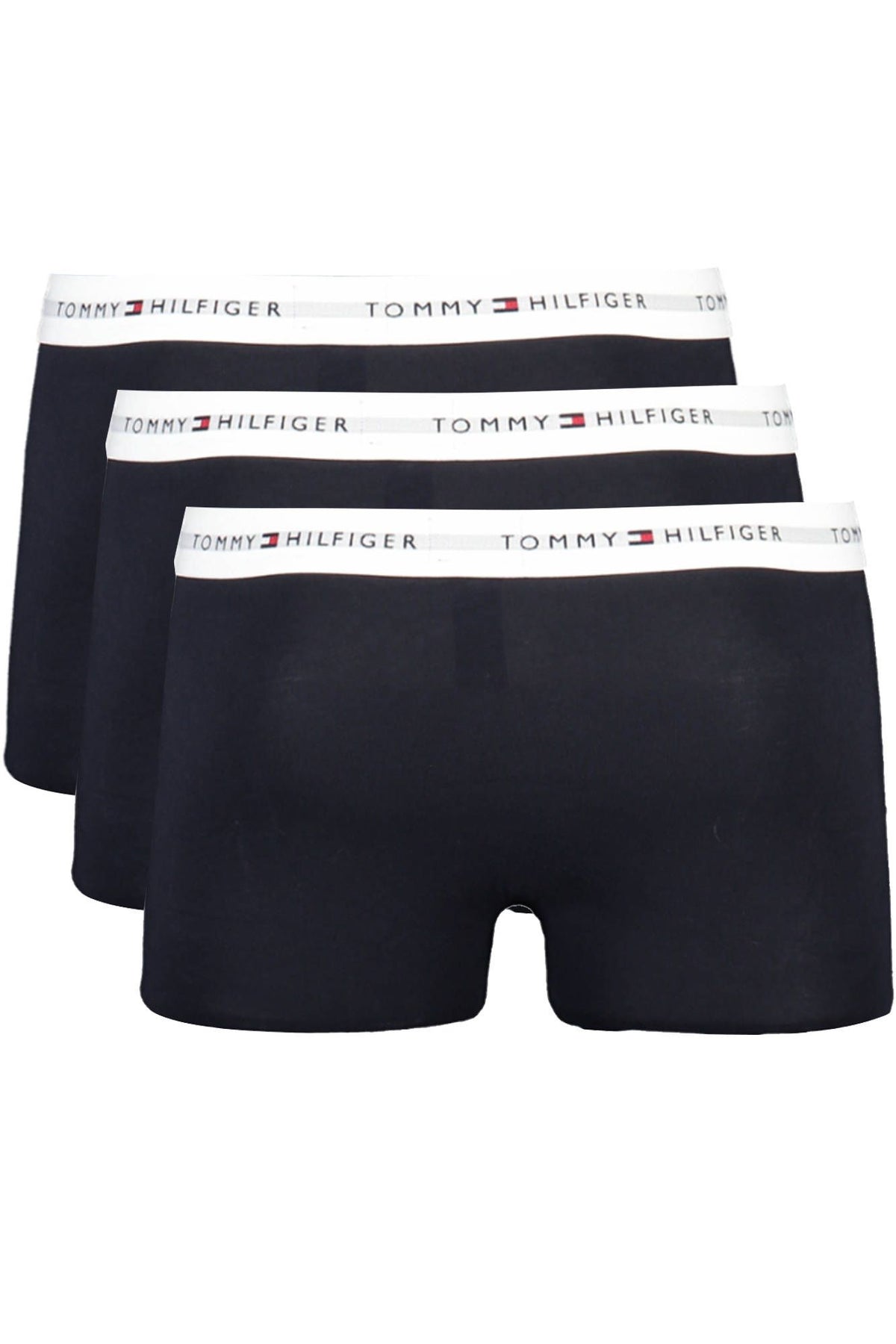 Tommy Hilfiger Black Cotton Men Boxer Underwear