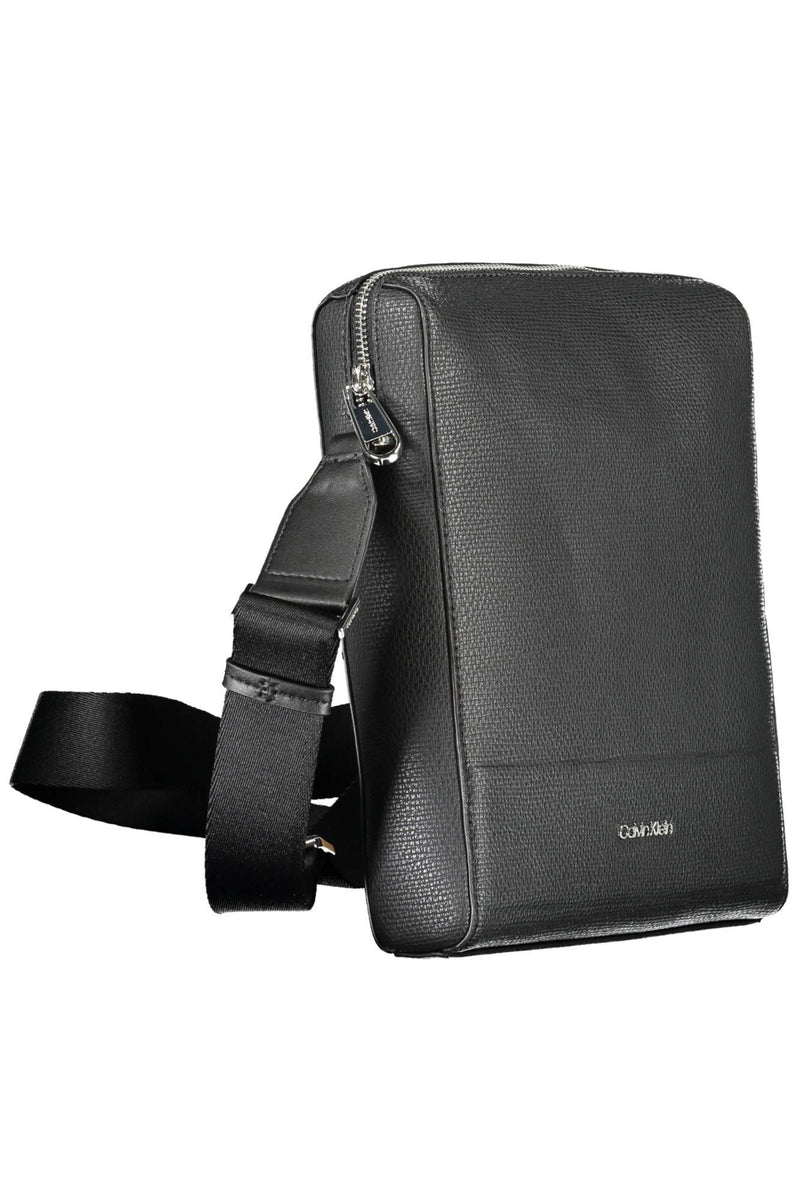 Calvin Klein Black Polyester Mens Shoulder Bag