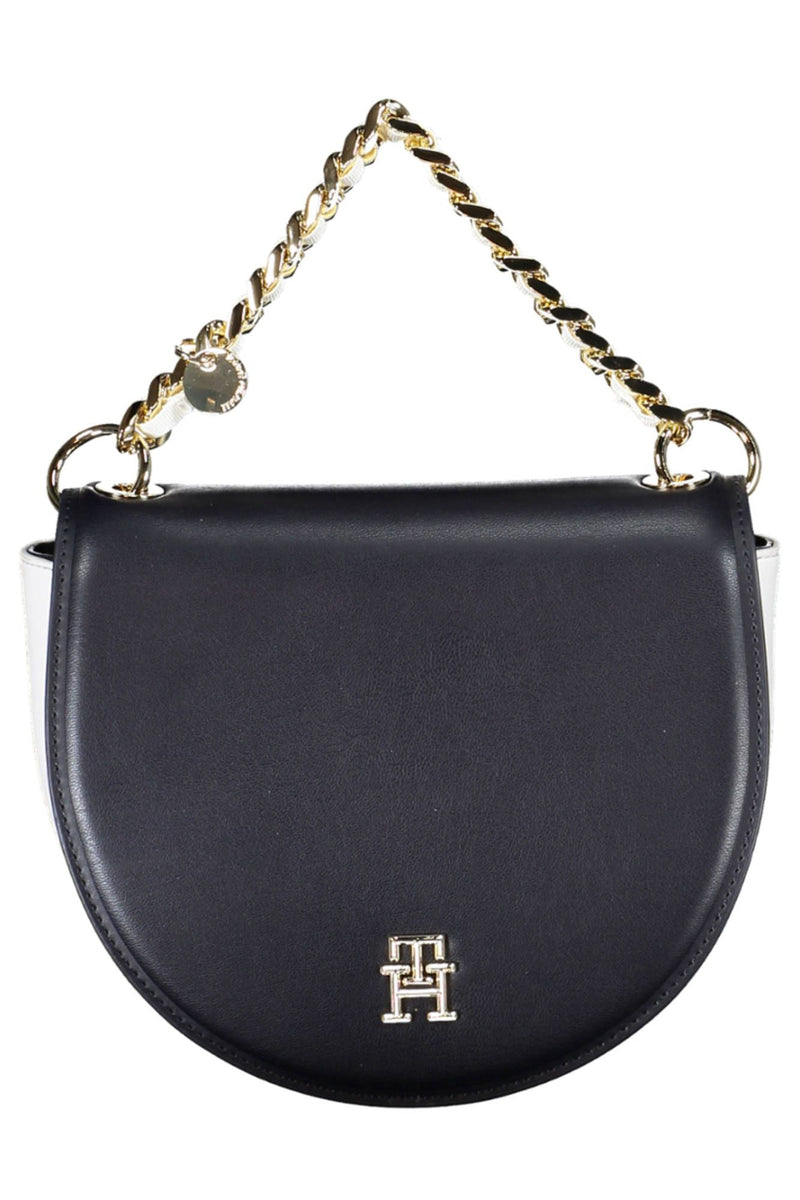 Tommy Hilfiger Chic Blue Chain Handle Shoulder Bag