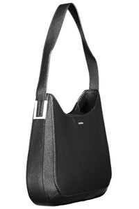 Calvin Klein Elegant Black One-Shoulder Handbag