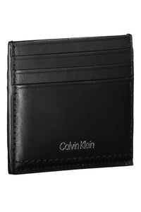 Calvin Klein Black Leather Men Wallet