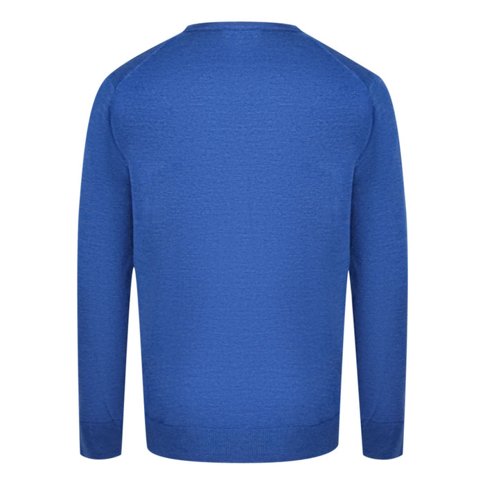 Aquascutum Mens Sweater 2032 Euy01 Blue
