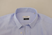 Versace Collection Elegant Light Blue Dress Shirt