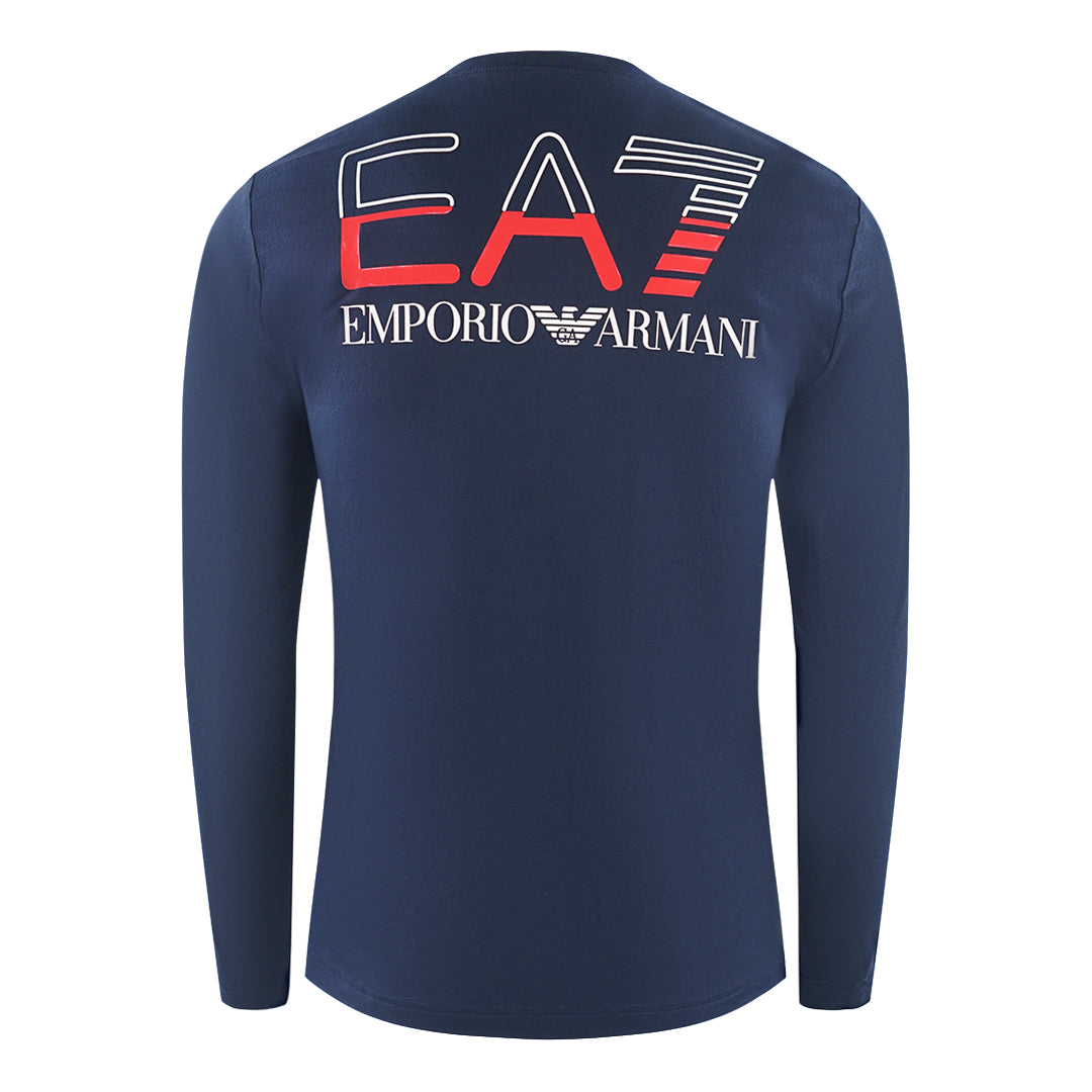 Ea7 Herren 3Rpt08 Pjlbz 1554 T-Shirt Marineblau