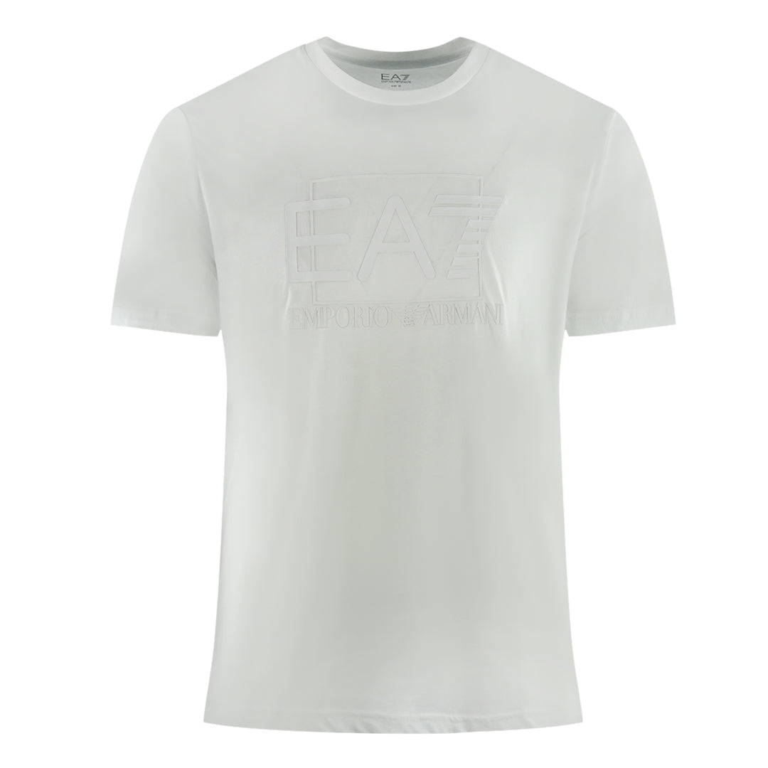 Ea7 Herren 3Rpt81 Pjm9Z 1100 T-Shirt Weiß