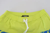 Dsquared² Exquisite Blue Green Swim Shorts Boxer