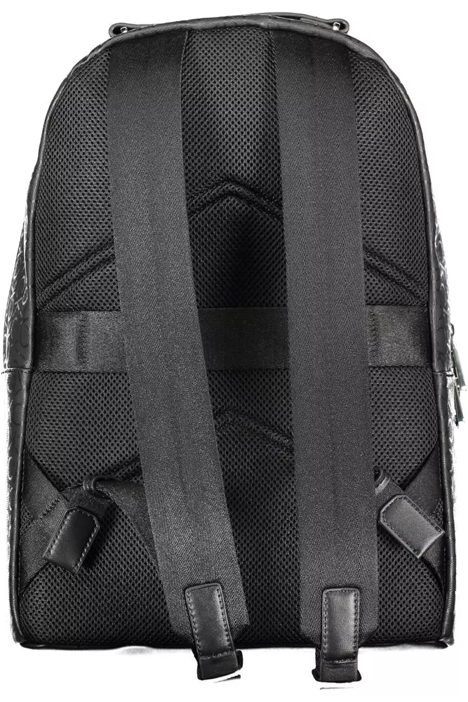 Calvin Klein Eco-Chic Designer Backpack with Contrasting Details