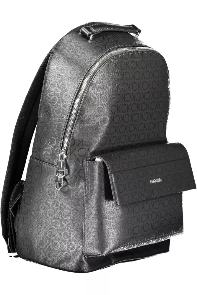 Calvin Klein Eco-Chic Designer Backpack with Contrasting Details