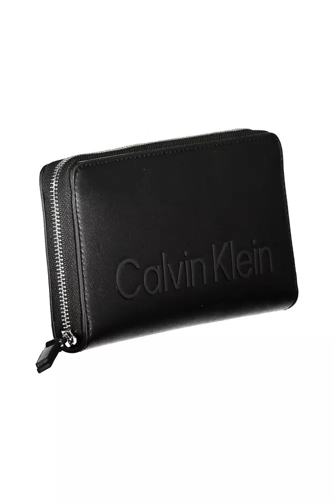 Calvin Klein Chic Black Polyethylene Wallet with RFID Block