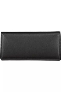 Tommy Hilfiger Elegant Black Zip Wallet with Secure Closure