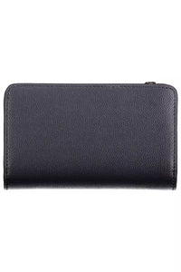 Tommy Hilfiger Elegant Blue Wallet with Multiple Compartments