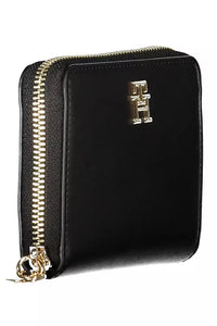 Tommy Hilfiger Elegant Black Polyethylene Wallet