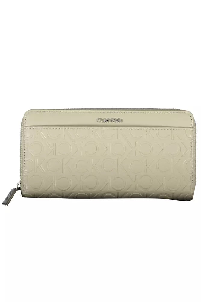 Calvin Klein Beige Polyethylene Women Wallet