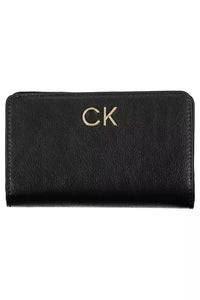 Calvin Klein Sleek Black RFID-Secure Wallet for Her