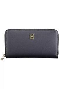 Tommy Hilfiger Blue Polyethylene Women Wallet