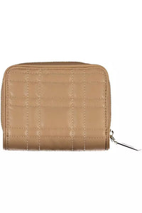 Calvin Klein Beige Polyester Women Wallet