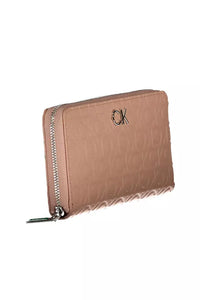 Calvin Klein Chic Pink RFID Wallet with Multiple Compartments