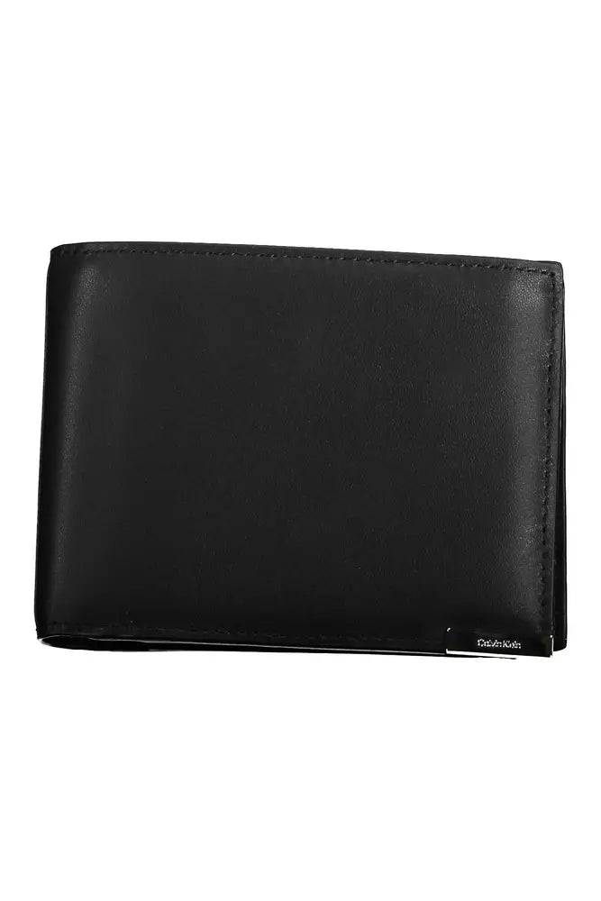 Calvin Klein Black Leather Men Wallet