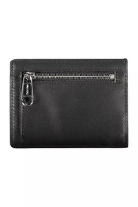 Calvin Klein Sleek Black Polyethylene Card Holder