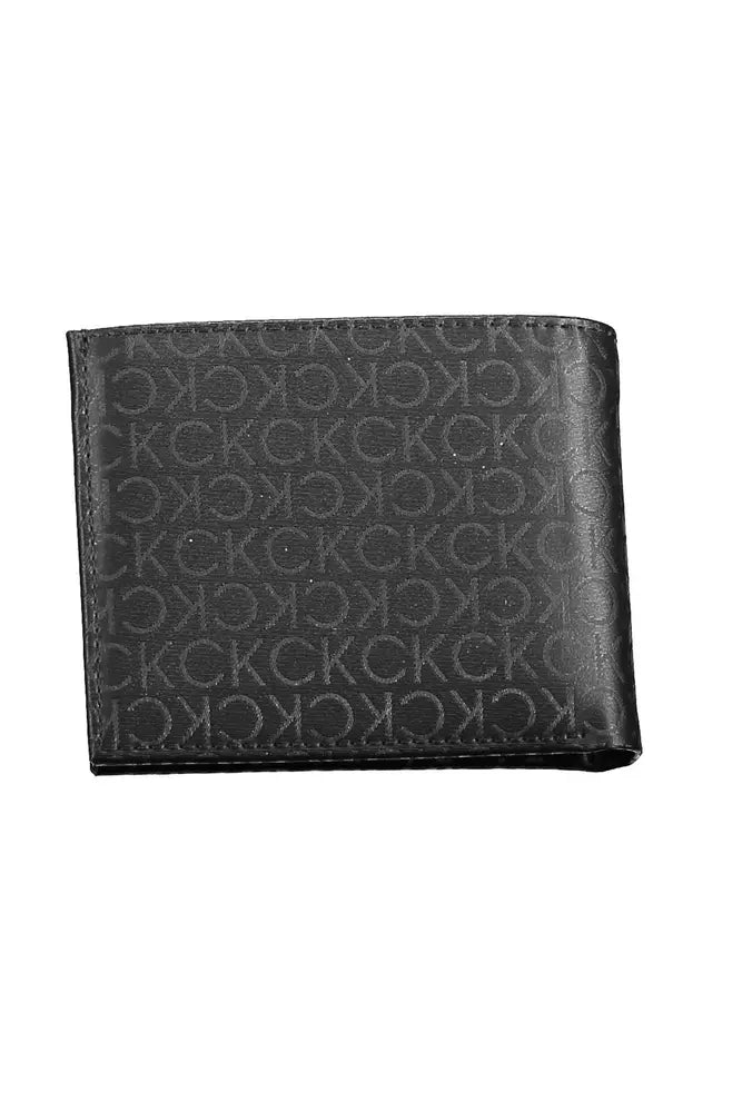 Calvin Klein Sleek Black Bifold Wallet with RFID Block