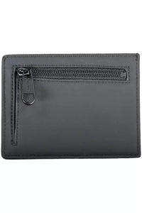 Calvin Klein Sleek Black Card Holder with Coin Pocket