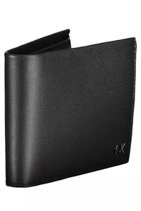 Calvin Klein Sleek Black Leather Wallet with RFID Blocking