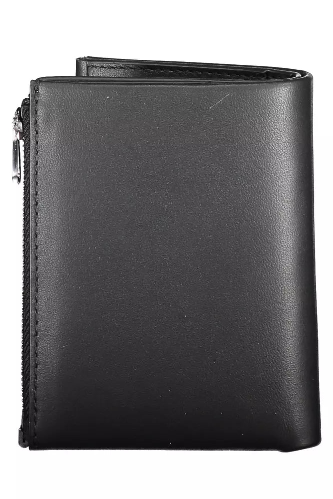 Calvin Klein Elegant Black Leather Wallet with RFID Block