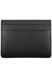 Calvin Klein Sleek Black Leather Card Holder