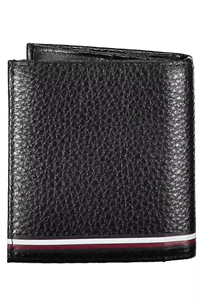 Tommy Hilfiger Elegant Leather Bifold Wallet with Coin Purse