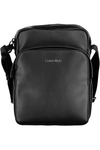 Calvin Klein Sleek Black Recycled Shoulder Bag