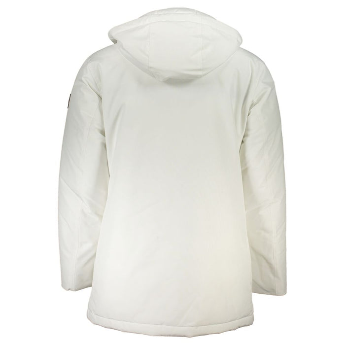 Hugo Boss White Polyamide Men Jacket