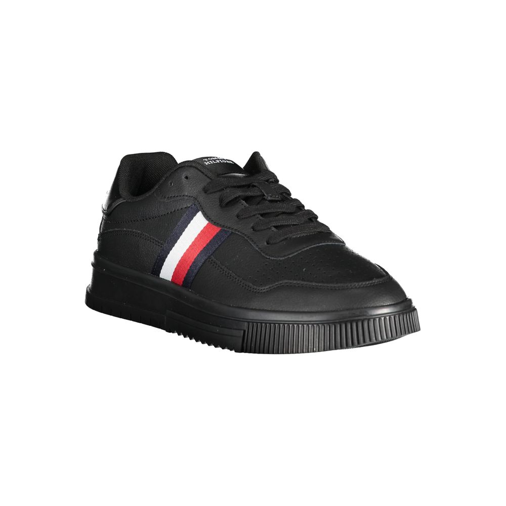 Tommy Hilfiger Sporty Lace-Up Sneakers with Contrast Embroidery